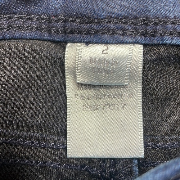 LC Lauren Conrad Denim Dark Jeans Strech Comfy Size 2 Skinny - Picture 4 of 9